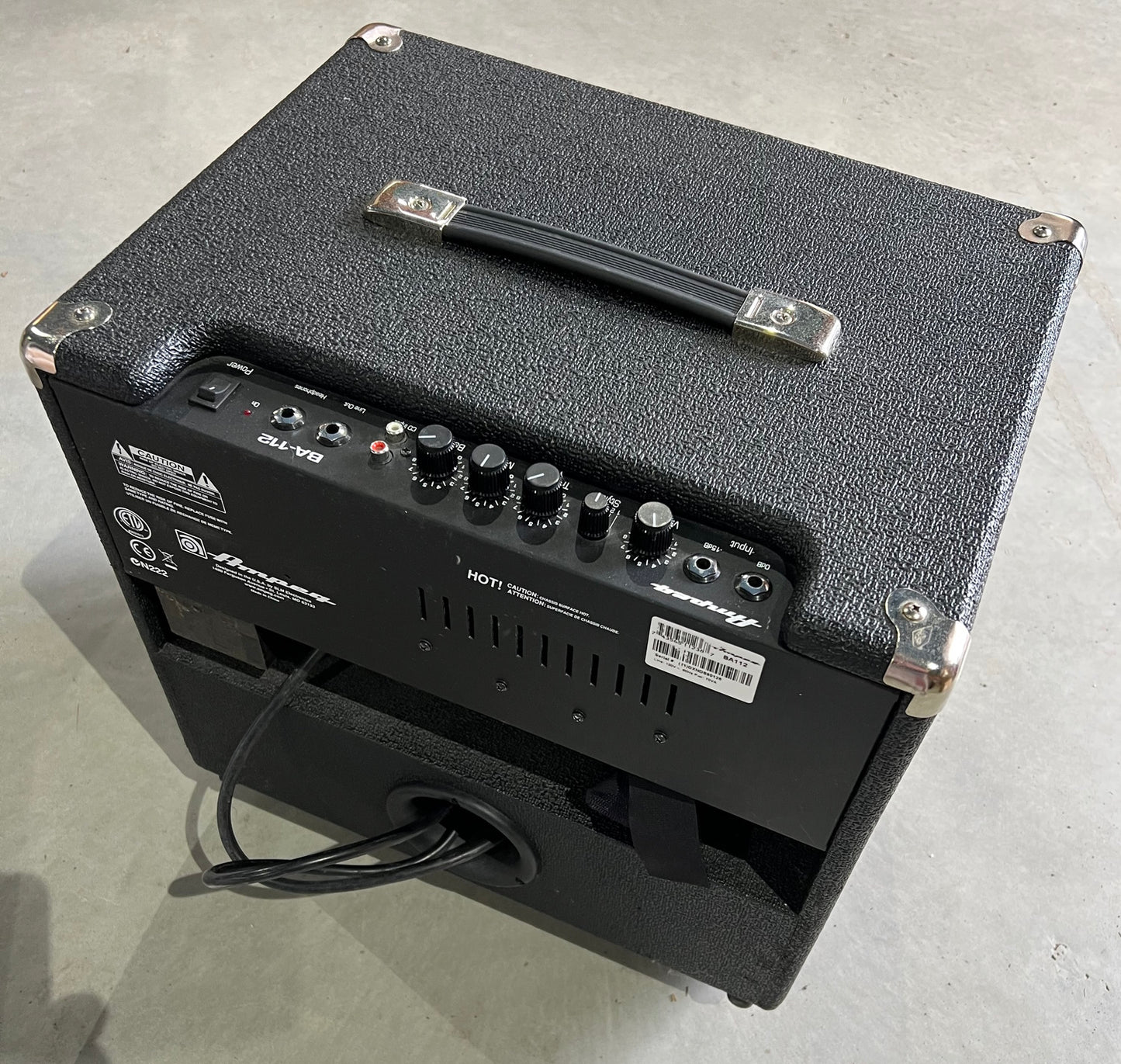 used Ampeg BA112 Bass Amp