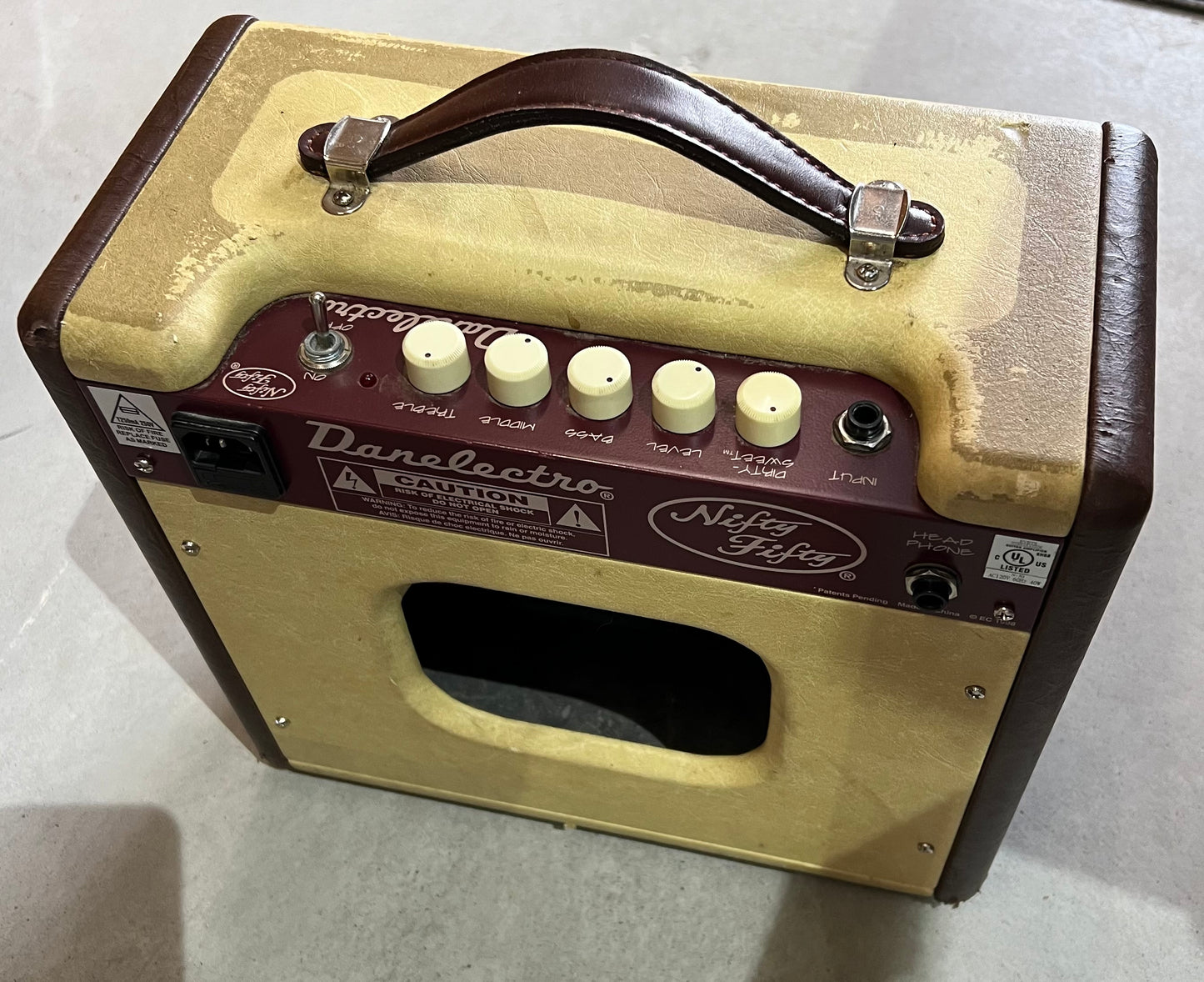 used Danelectro "Nifty Fifty" guitar amplifier