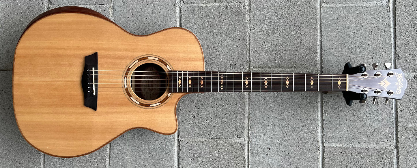 used Washburn WCG20SCE Acoustic/Electric Guitar