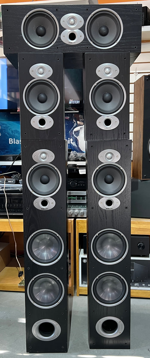 used Polk RTi-A7, RTi-A3, CSi-A6 Surround Speaker Set – Perth PC