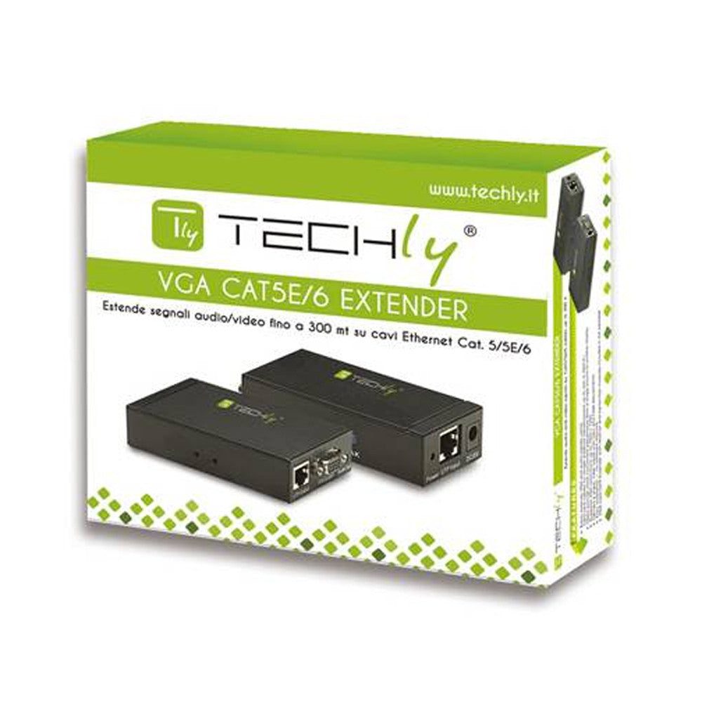 Techly VGA Extender over CAT6 EX-DL344