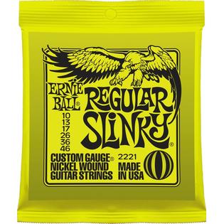 Ernie Ball 2221 Nickel Regular Slinky Electric Guitar Strings