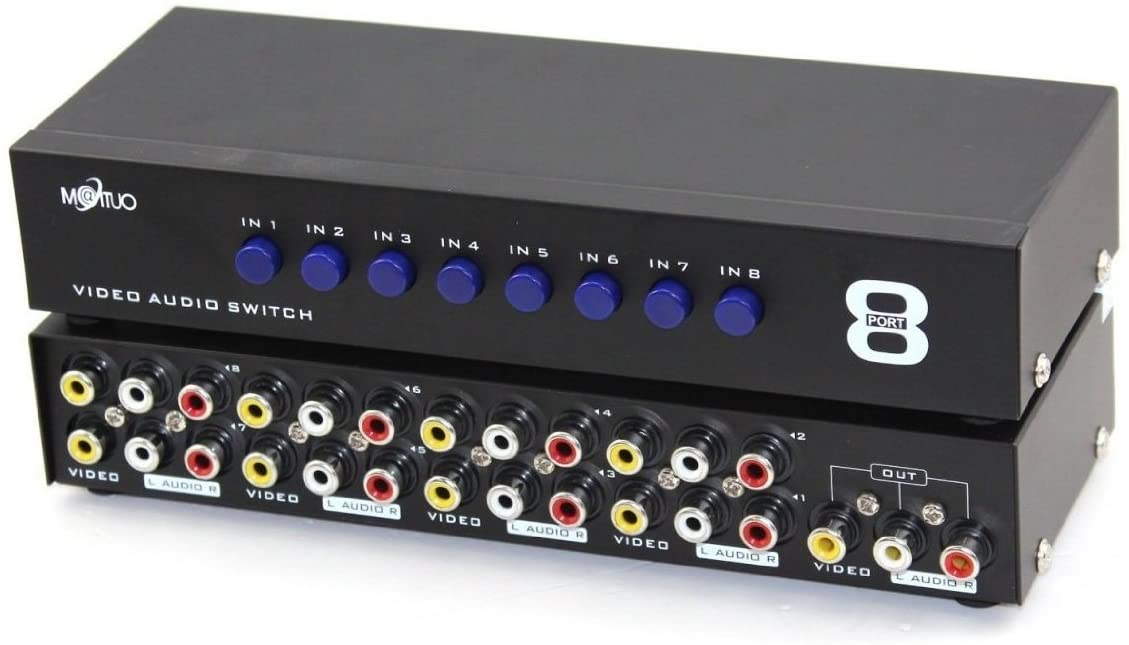 8 Port Audio/Video Switch - Perth PC