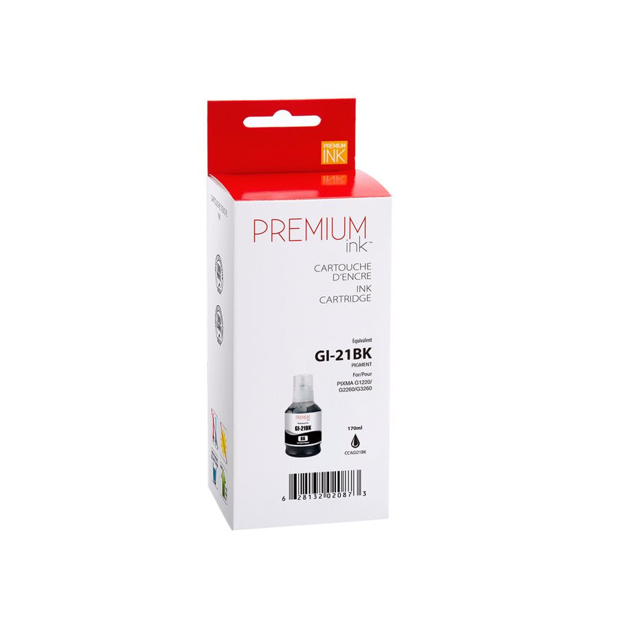 Canon GI-21 Compatible Black Premium Ink
