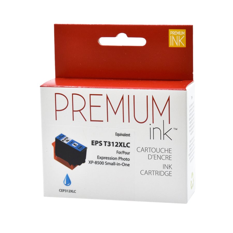 Epson T312XL220 Compatible Cyan Premium Ink