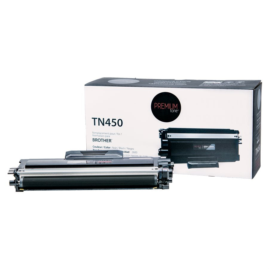Brother TN450 Compatible Premium Tone 2.6K