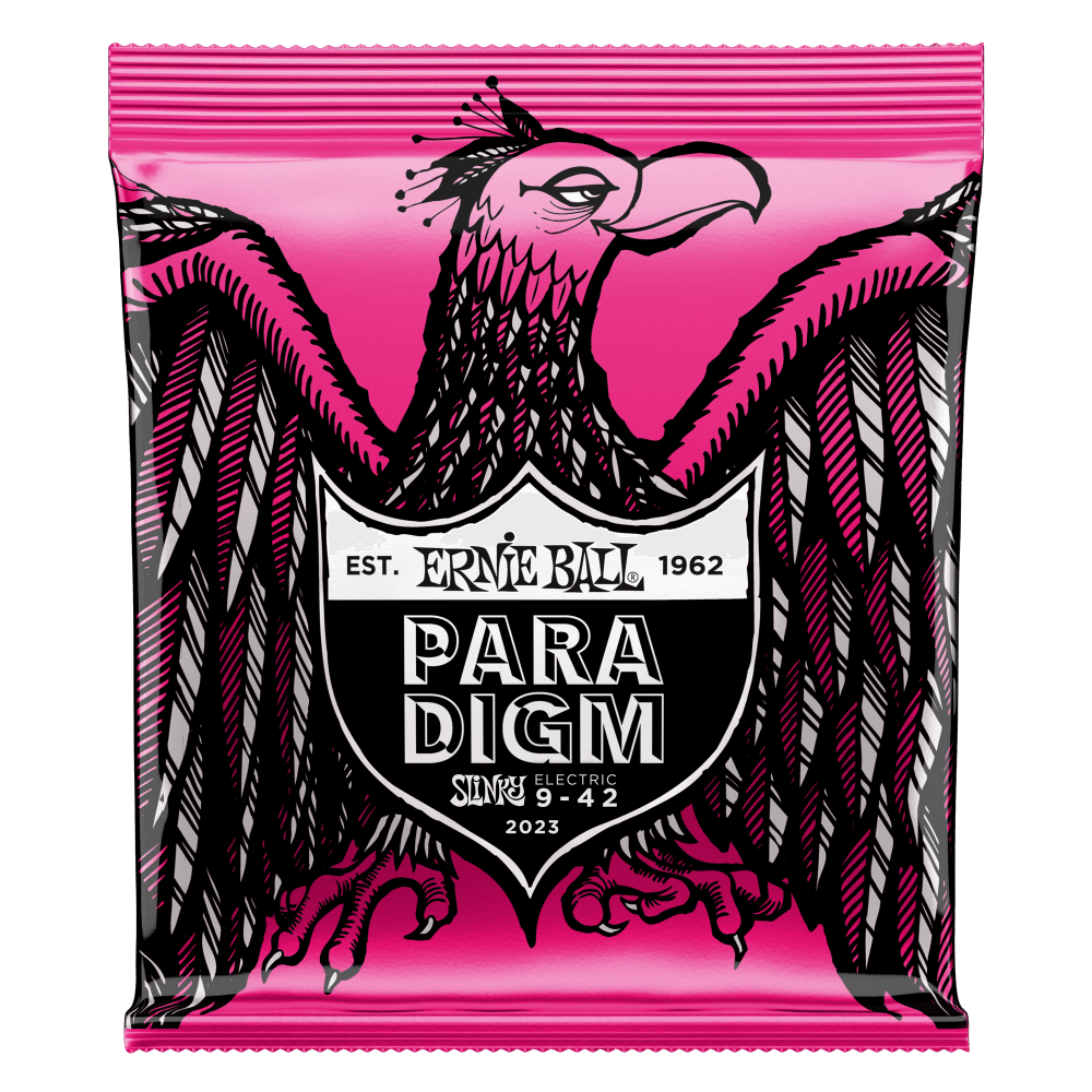 Ernie Ball SUPER SLINKY PARADIGM ELECTRIC GUITAR STRINGS - 9-42 GAUGE