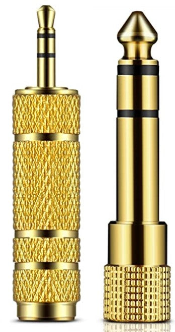 Gold Headphone Adapters