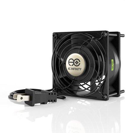 AC Infinity AXIAL 9238, Muffin Fan, 115V 120V AC 92mm x 38mm High Speed, for DIY Cooling Ventilation Exhaust Projects - Perth PC