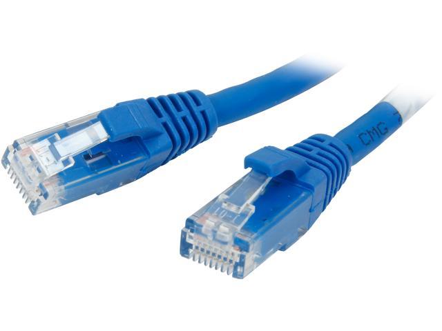 Cables to Go 03973 Cat6 Snagless (UTP) Network Patch Cable, Blue 2ft - Perth PC