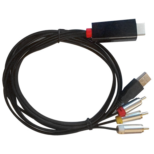 3’/1M HDMI (+USB) TO COMPOSITE (RCA) CONVERSION CABLE