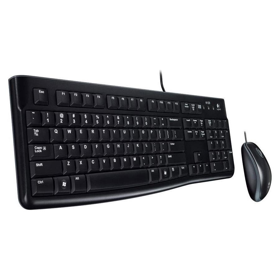 Logitech Desktop MK120 Mouse and keyboard Combo - Perth PC