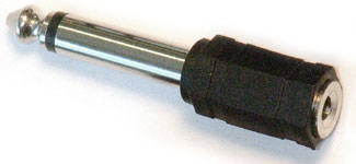 Link Audio AA50 STEREO MINI FEMALE TO MONO 1/4" MALE