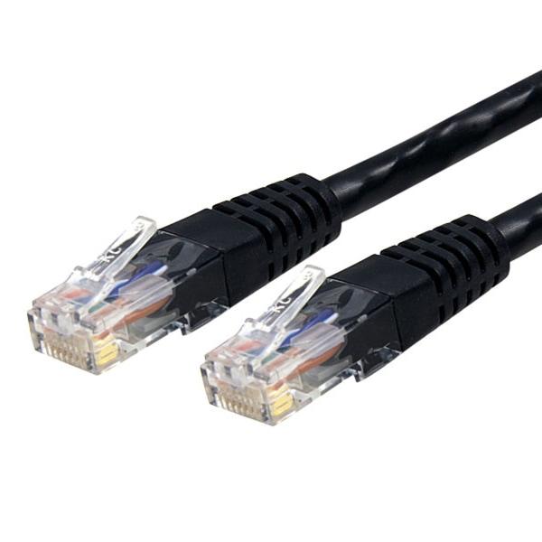 Startech C6PATCH15BK 15Ft Black Molded Cat6 Patch Cable - Perth PC
