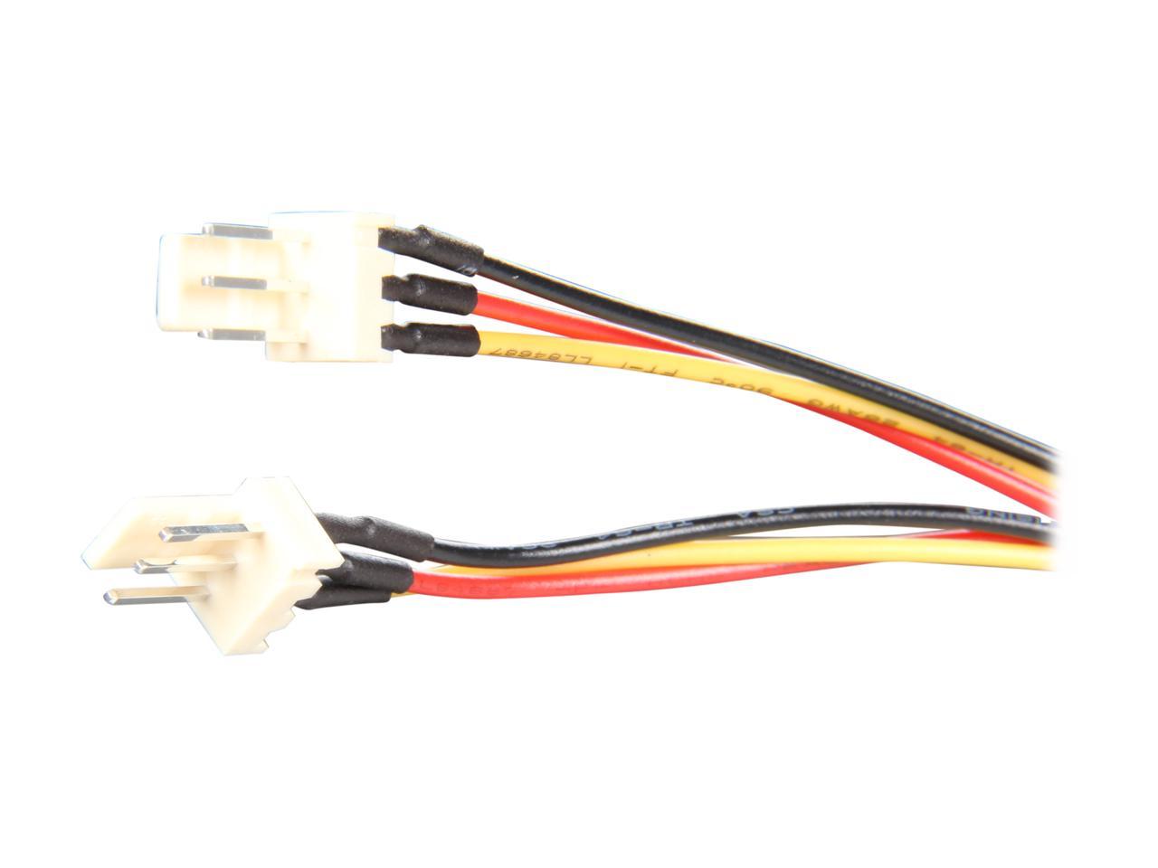 StarTech TX3SPLITTER 6.1 in. TX3 Fan Power Splitter Cable Female to Male - Perth PC