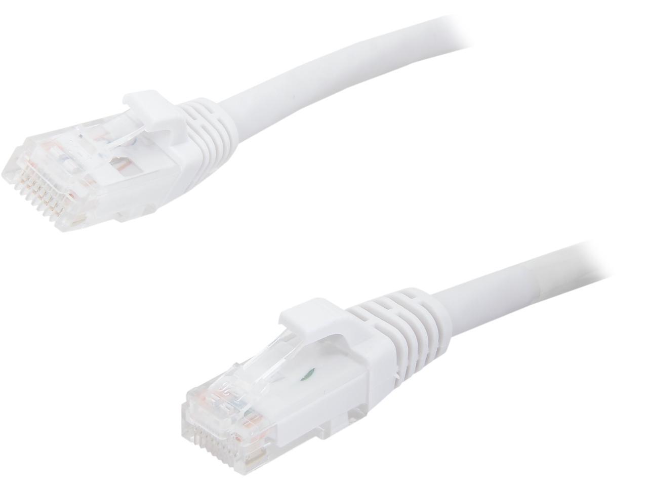 Cables to Go 04036 Cat6 Snagless (UTP) Network Patch Cable, White 6ft