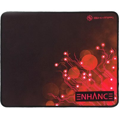 ACCESSORY POWER - ENHANCE - VOLTAIC XL FABRIC MOUSE PAD - 12.6" X 10.6" - RED
