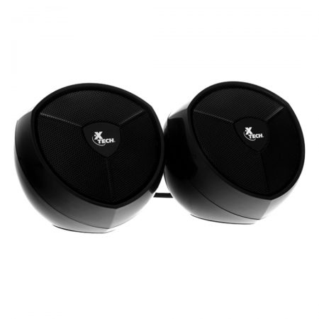XTECH COMPUTER SPEAKERS WIRED 5W IKONIC 2.0 STEREO MULTIMEDIA
