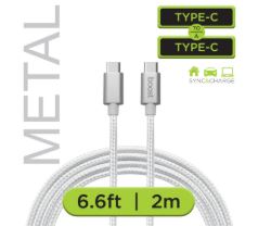 BOOST - Type-C to Type-C Metal Cable 2m