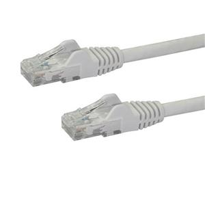 StarTech.com 10ft CAT6 Ethernet Cable - White Snagless Gigabit - 100W PoE UTP 650MHz Category 6 Patch Cord UL Certified Wiring/TIA