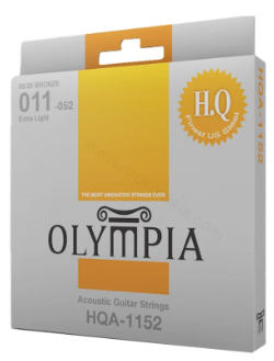 Olympia 11-52 Phosphor Bronze Acoustic Guitar Strings