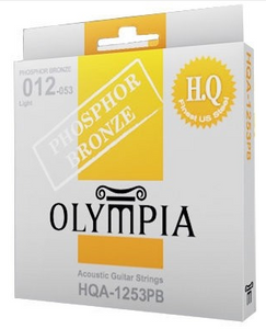 Olympia 12-53 Phosphor Bronze Acoustic Guitar Strings