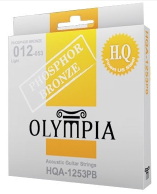 Olympia 12-53 Phosphor Bronze Acoustic Guitar Strings