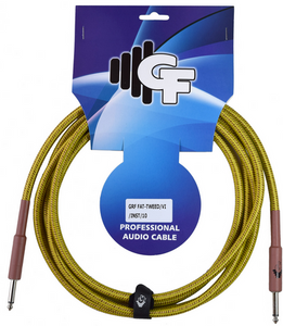 GF TWEED (Vintage) INSTRUMENT CABLE - 10 FEET