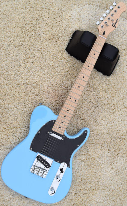 GROOVE TC4705 TELE STYLE ELECTRIC GUITAR - BABY BLUE