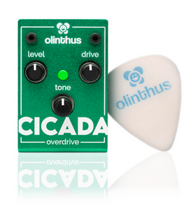 Olinthus Cicada Miniature Overdrive Pedal