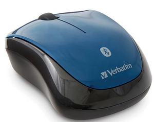 Verbatim Bluetooth® Wireless Tablet Multi-Trac Blue LED Mouse - Blue