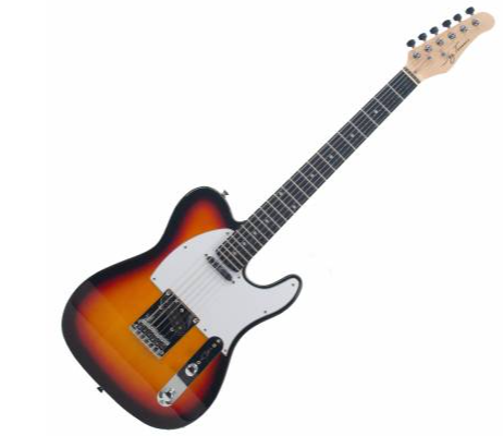 Jay Turser JT-110-TSB TL Style Electric Guitar - Tobacco Sunburst