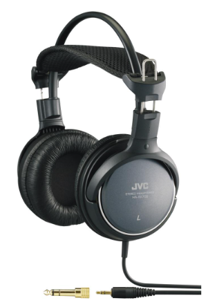 JVC HA-RX700 Full-Size Over Ear Headphones, Black