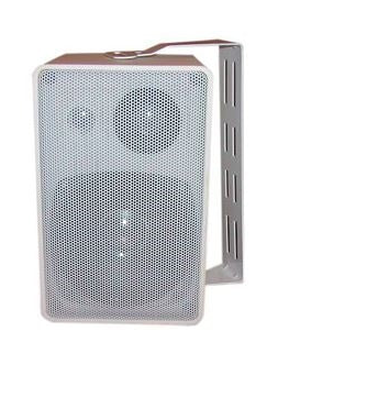 Mg Electronics 3-way Surround Indoor/outdoor Speakers, White Finish ( Pair )