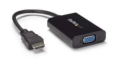 HDMI to VGA Video Adapter Converter with Audio for Desktop PC / Laptop / Ultrabook - 1920x1080