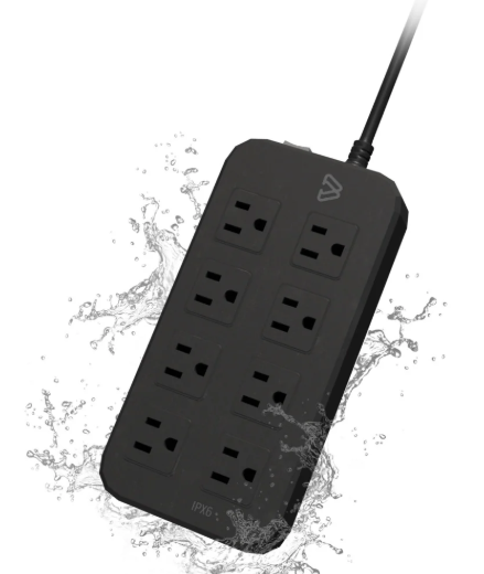 Blue Diamond 8 Outlet Surge + WeatherGuard - 10ft