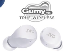 JVC Gumy Mini True Wireless Earbud  HA-A6T White