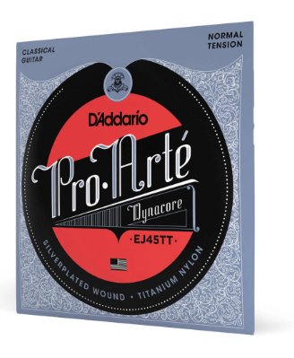 D'Addario EJ45TT ProArte DynaCore Classical Guitar Strings - Normal Tension