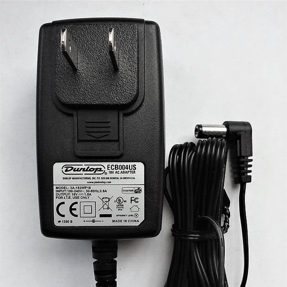 Dunlop ECB-003 9 Volt 660mA Power Supply Adaptor