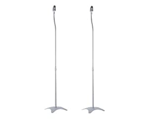 JVC LS-TH1S Speaker Stands Silver (Pair)