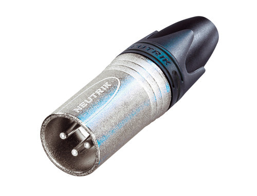 Neutrik NC3MXX XLR Male Connector 3 Pole Nickel Housing – Perth PC