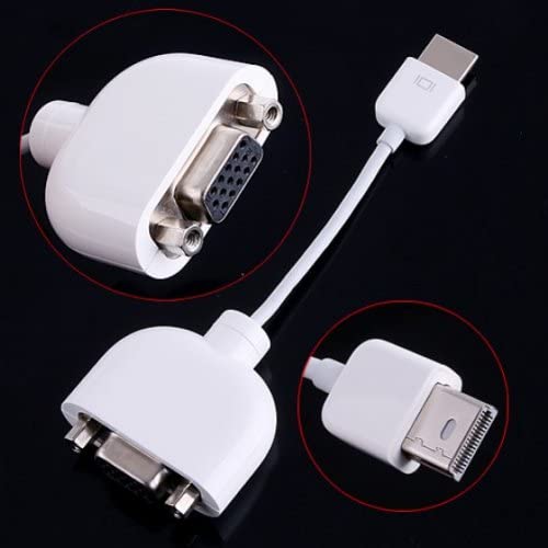 Micro DVI to VGA Adapter Cable Adapter for Apple MacBook Air