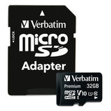 Verbatim 32GB microSDHC Memory Card with Adapter