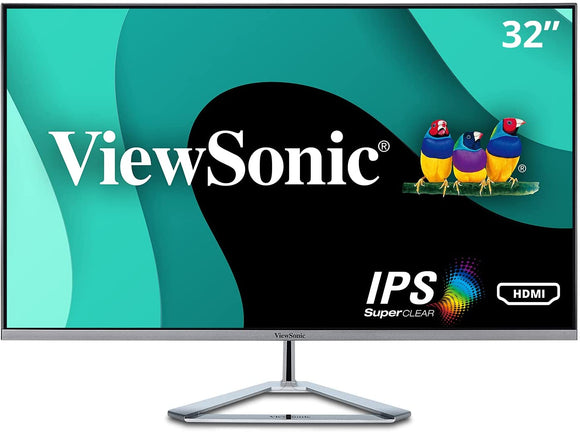 2020年製 31.5型 ViewSonic VX3276-MHD-7 ① ViewSonic VX3276 MHD 32 Inch IPS Monitor DP and HDMI – Perth PC