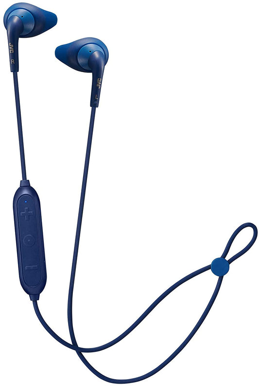 JVC HA-EN15WH Gumy Sport Wireless Earbuds - In Ear Bluetooth Sports Headphones