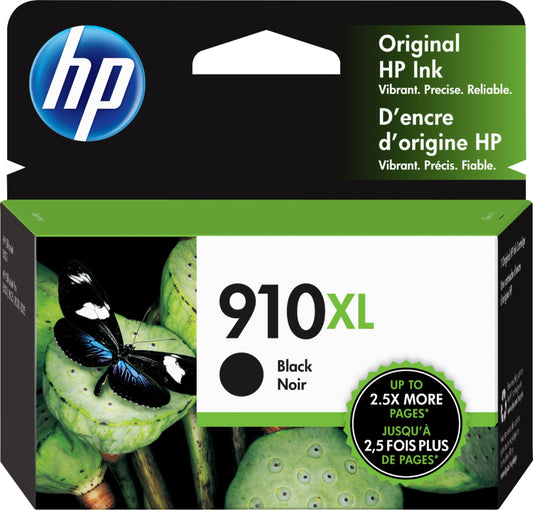 HP 910XL Black Original Ink Cartridge (3YL65AN)