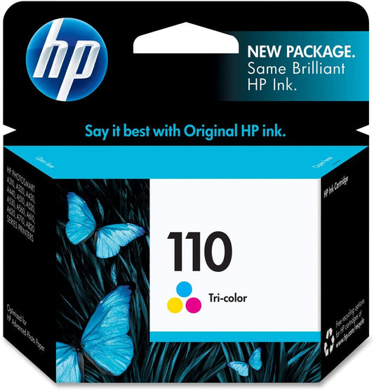 HP 110 Tri-Colour Original Ink Cartridge (CB304AN)