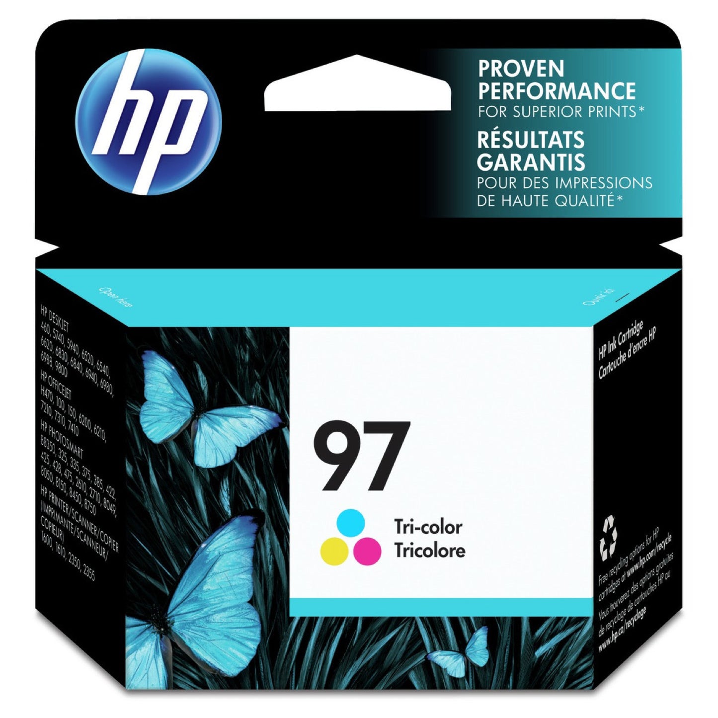 HP 97 Tri-Colour Standard Yield Ink Cartridge (C9363WN)