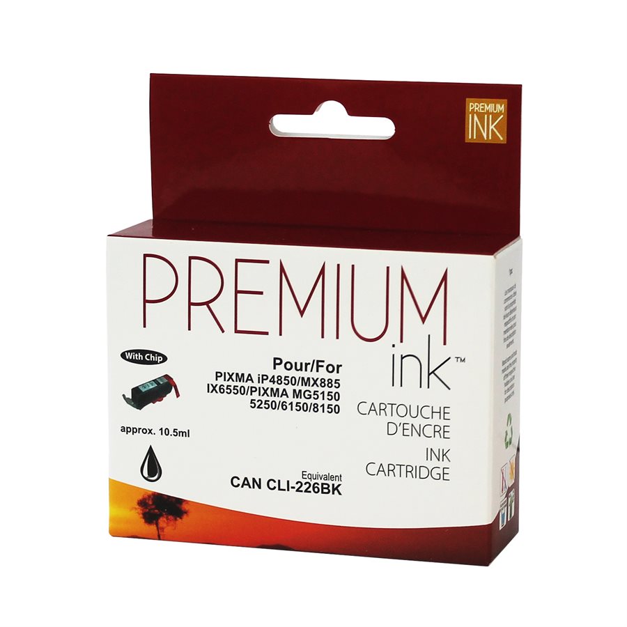 Canon CLI-226 Compatible Black Premium Ink