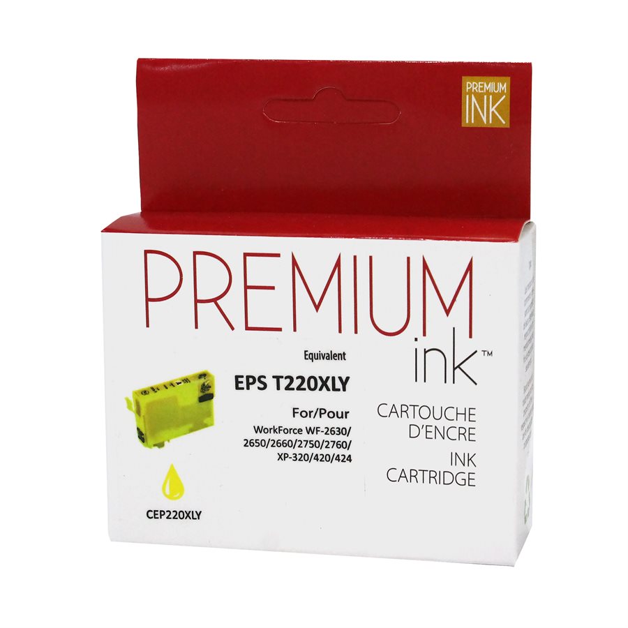 Epson T220XL420 - Compatible Yellow Premium Ink